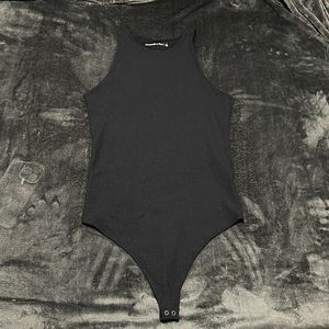 Abercrombie & Fitch double lined ribbed bodysuit
